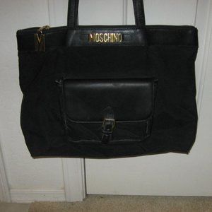 Vintage Moschino Redwall Tote Purse